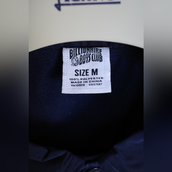 Billionaire Boys Club Coach Jacket Navy / Yellow - M - Picture 10 of 10